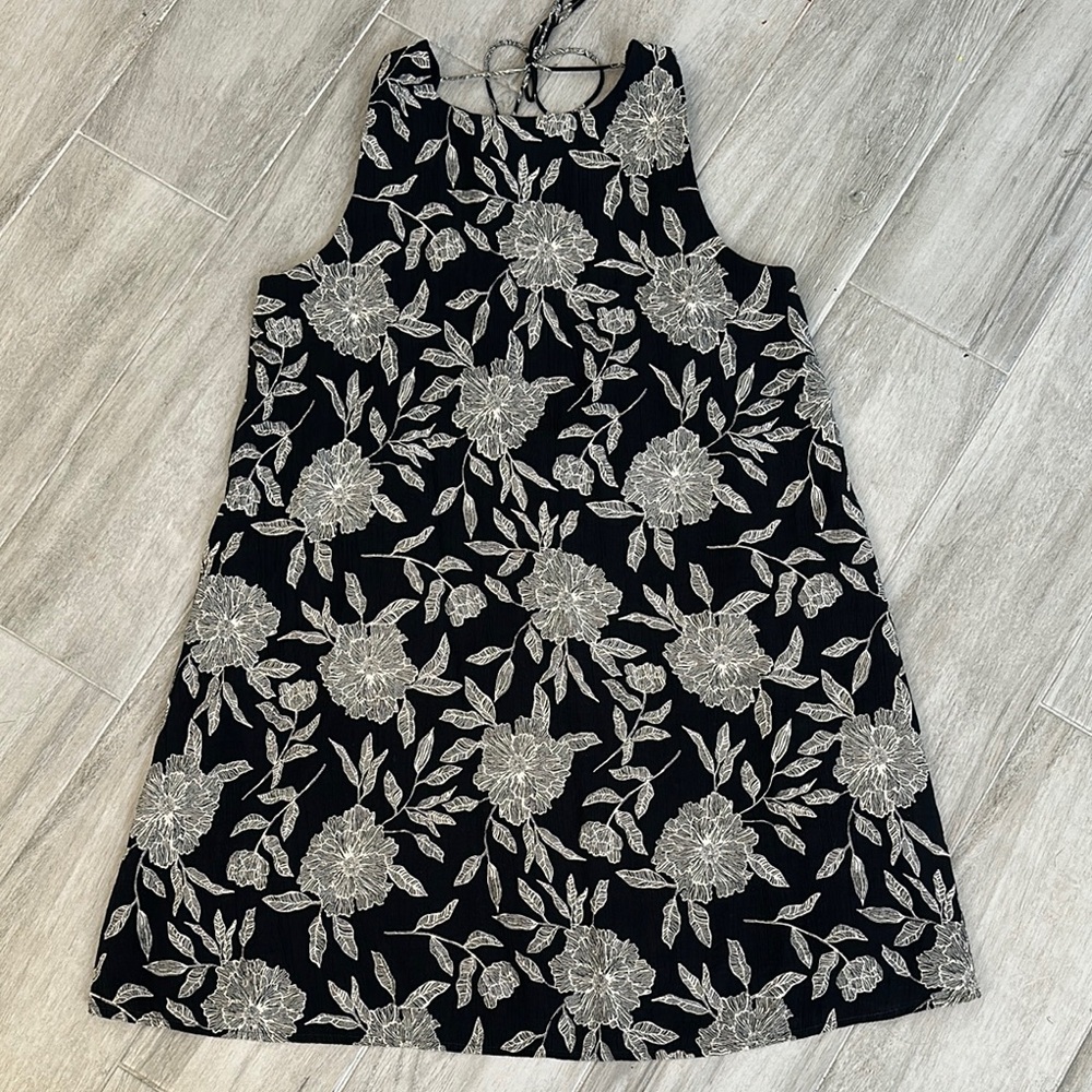 Abercrombie Floral Open Back Dress